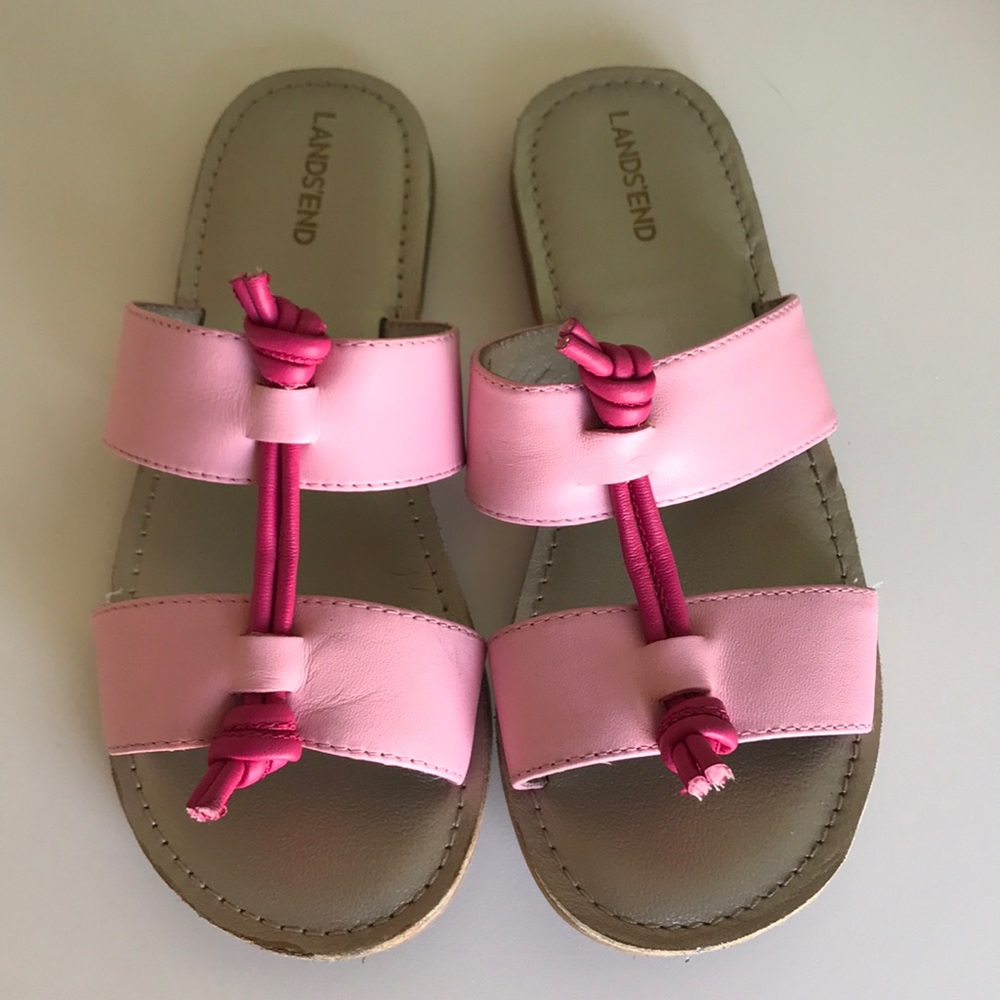 Land’s End Girl’s knotted sandals